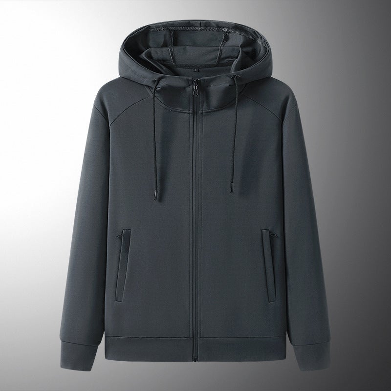Jacket Men'S New Casual Hooded Jacket Young And Middle-Aged Men'S Outdoor Sports Jacket - Image 2